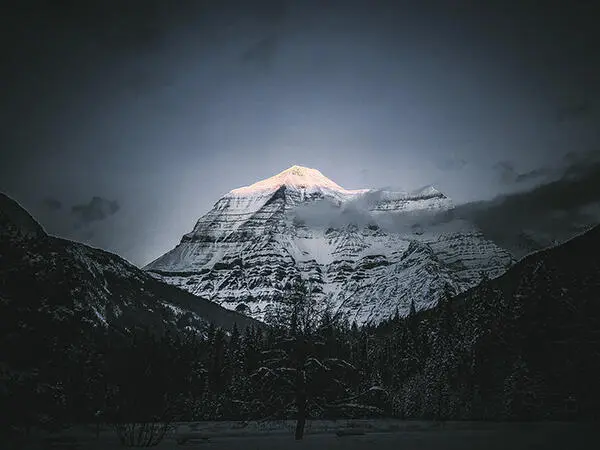 Photograph of Mount Robson